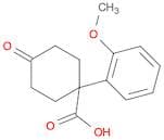 Cyclohexanecarboxylic acid, 1-(2-methoxyphenyl)-4-oxo-