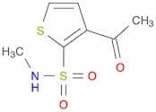 2-Thiophenesulfonamide, 3-acetyl-N-methyl-