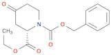 1,2-Piperidinedicarboxylic acid, 4-oxo-, 2-ethyl 1-(phenylmethyl) ester, (2S)-