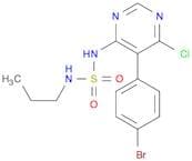SulfaMide, N-[5-(4-broMophenyl)-6-chloro-4-pyriMidinyl]-N'-propyl-