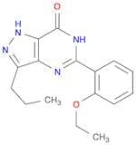 7H-Pyrazolo[4,3-d]pyrimidin-7-one, 5-(2-ethoxyphenyl)-1,6-dihydro-3-propyl-