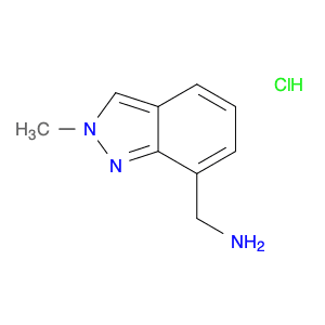 2H-Indazole-7-methanamine, 2-methyl-, hydrochloride (1:1)