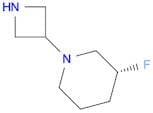 Piperidine, 1-(3-azetidinyl)-3-fluoro-, (3R)-