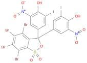 Phenol, 4,4'-(4,5,6,7-tetrabromo-1,1-dioxido-3H-2,1-benzoxathiol-3-ylidene)bis[2-iodo-6-nitro- (9C…