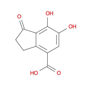 1H-Indene-4-carboxylic acid, 2,3-dihydro-6,7-dihydroxy-1-oxo-