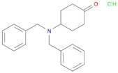 Cyclohexanone, 4-[bis(phenylmethyl)amino]-, hydrochloride (1:1)
