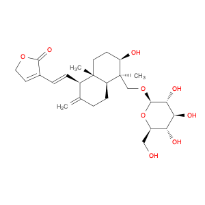 2(5H)-Furanone, 3-[(1E)-2-[(1R,4aS,5R,6R,8aR)-5-[(β-D-glucopyranosyloxy)methyl]decahydro-6-hydroxy…