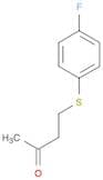 2-Butanone, 4-[(4-fluorophenyl)thio]-