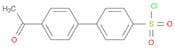[1,1'-Biphenyl]-4-sulfonyl chloride, 4'-acetyl-
