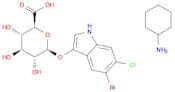 β-D-Glucopyranosiduronic acid, 5-bromo-6-chloro-1H-indol-3-yl, compd. with cyclohexanamine (1:1)