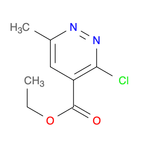 4-Pyridazinecarboxylic acid, 3-chloro-6-methyl-, ethyl ester