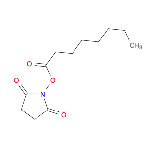 Octanoic acid, 2,5-dioxo-1-pyrrolidinyl ester