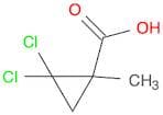 Cyclopropanecarboxylic acid, 2,2-dichloro-1-methyl-