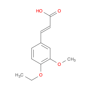 2-Propenoic acid, 3-(4-ethoxy-3-methoxyphenyl)-, (2E)-
