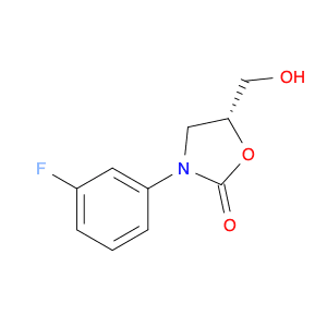 2-Oxazolidinone, 3-(3-fluorophenyl)-5-(hydroxymethyl)-, (5R)-