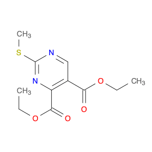 4,5-Pyrimidinedicarboxylic acid, 2-(methylthio)-, 4,5-diethyl ester