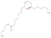 9-Octadecenoic acid, 12-hydroxy-, butyl ester, (9Z,12R)-