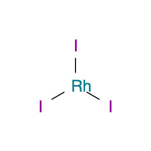 Rhodium iodide (RhI3)