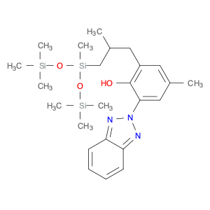 Phenol, 2-(2H-benzotriazol-2-yl)-4-methyl-6-[2-methyl-3-[1,3,3,3-tetramethyl-1-[(trimethylsilyl)ox…