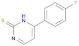 2(1H)-Pyrimidinethione, 6-(4-fluorophenyl)-