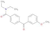 Benzamide, N,N-diethyl-4-(3-methoxybenzoyl)-