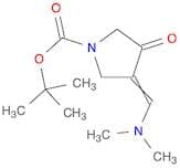 1-Pyrrolidinecarboxylic acid, 3-[(dimethylamino)methylene]-4-oxo-, 1,1-dimethylethyl ester