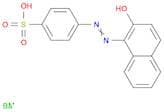 Benzenesulfonic acid, 4-[2-(2-hydroxy-1-naphthalenyl)diazenyl]-, barium salt (2:1)