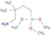 1-Butanamine, 2,2-dimethyl-4-(trimethoxysilyl)-