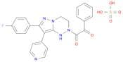 1,2-Ethanedione, 1-[7-(4-fluorophenyl)-3,4-dihydro-8-(4-pyridinyl)pyrazolo[5,1-c][1,2,4]triazin-2(…