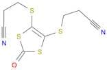 Propanenitrile, 3,3'-[(2-oxo-1,3-dithiole-4,5-diyl)bis(thio)]bis-