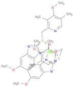 Magnesium, bis[6-methoxy-2-[(S)-[(4-methoxy-3,5-dimethyl-2-pyridinyl)methyl]sulfinyl-κO]-1H-benzim…