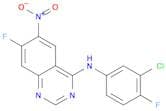 4-Quinazolinamine, N-(3-chloro-4-fluorophenyl)-7-fluoro-6-nitro-