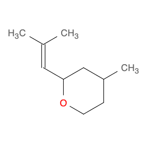 2H-Pyran, tetrahydro-4-methyl-2-(2-methyl-1-propen-1-yl)-