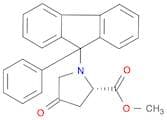 L-Proline, 4-oxo-1-(9-phenyl-9H-fluoren-9-yl)-, methyl ester