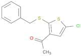 Ethanone, 1-[5-chloro-2-[(phenylmethyl)thio]-3-thienyl]-