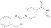 1,4-Piperidinedicarboxylic acid, 1-(phenylmethyl) ester, 4-hydrazide