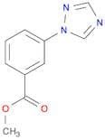 Benzoic acid, 3-(1H-1,2,4-triazol-1-yl)-, methyl ester