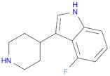 1H-Indole, 4-fluoro-3-(4-piperidinyl)-