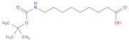 Nonanoic acid, 9-[[(1,1-dimethylethoxy)carbonyl]amino]-