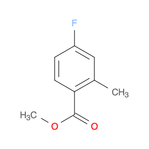 Benzoic acid, 4-fluoro-2-methyl-, methyl ester