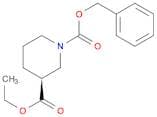 1,3-Piperidinedicarboxylic acid, 3-ethyl 1-(phenylmethyl) ester, (3S)-