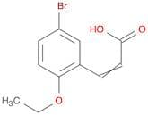 2-Propenoic acid, 3-(5-bromo-2-ethoxyphenyl)-