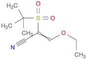 2-Propenenitrile, 2-[(1,1-dimethylethyl)sulfonyl]-3-ethoxy-