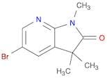 2H-Pyrrolo[2,3-b]pyridin-2-one, 5-bromo-1,3-dihydro-1,3,3-trimethyl-