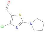 5-Thiazolecarboxaldehyde, 4-chloro-2-(1-pyrrolidinyl)-