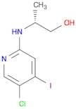 1-Propanol, 2-[(5-chloro-4-iodo-2-pyridinyl)amino]-, (2R)-