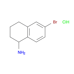 1-Naphthalenamine, 6-bromo-1,2,3,4-tetrahydro-, hydrochloride (1:1)