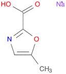 2-Oxazolecarboxylic acid, 5-methyl-, sodium salt (1:1)