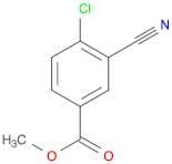 Benzoic acid, 4-chloro-3-cyano-, methyl ester