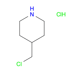 Piperidine, 4-(chloromethyl)-, hydrochloride (1:1)